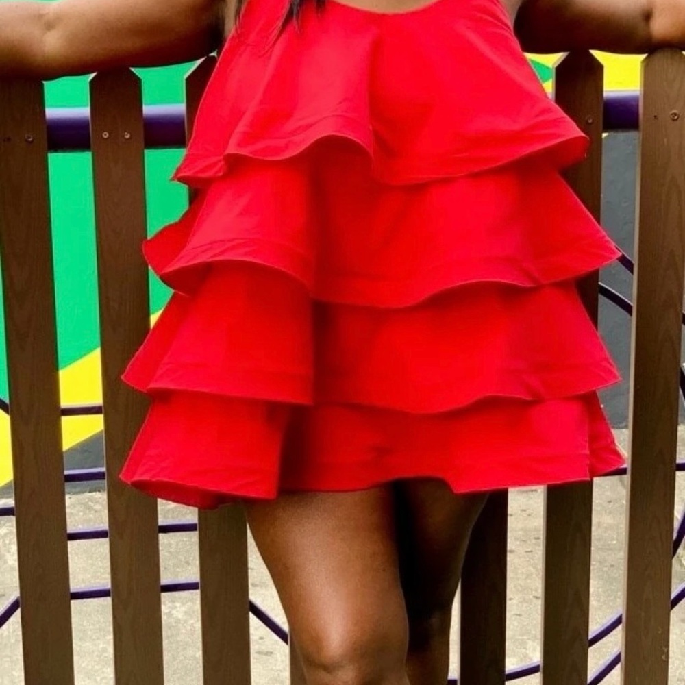 Pink Ruffled Dress - Picture 5 of 5